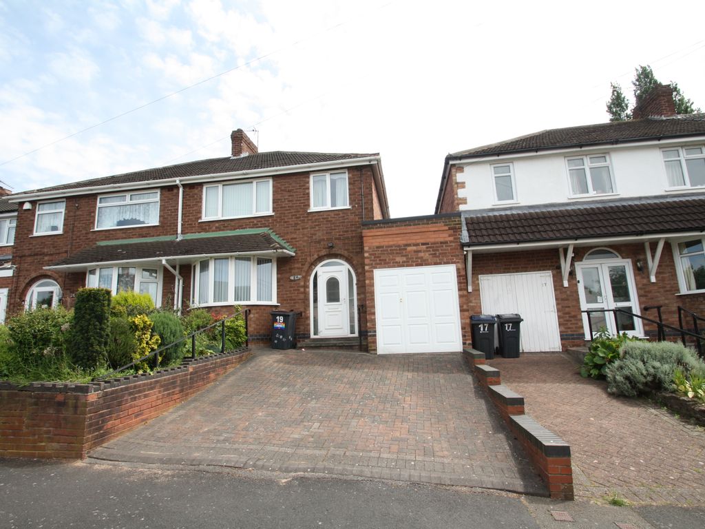 3 bed semi-detached house for sale in Woodcroft Avenue, Handsworth Wood, Birmingham B20, £260,000