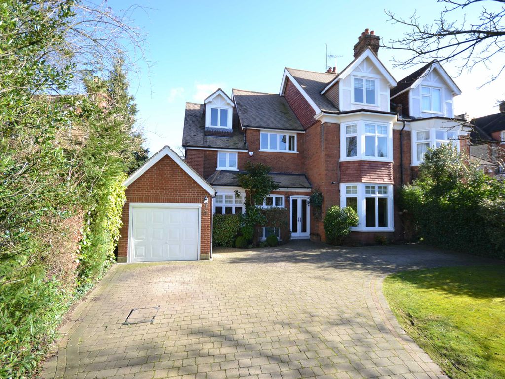 6 bed semi-detached house for sale in Crescent West, Hadley Wood, Hertfordshire EN4, £2,250,000