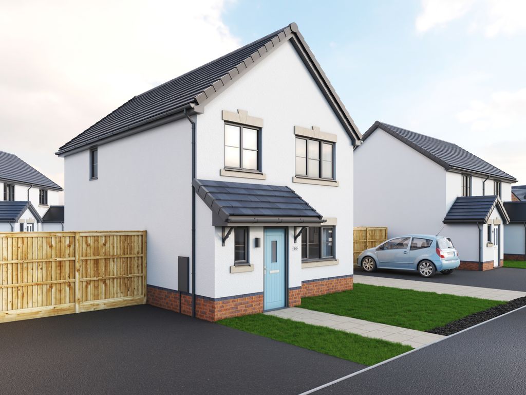 New home, 3 bed detached house for sale in Off Maesteg Road, Tondu CF32, £288,995