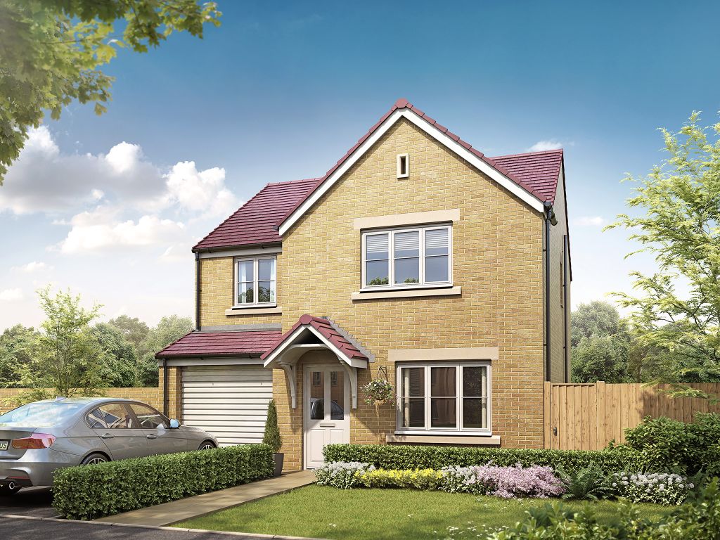 New home, 4 bed detached house for sale in "The Hornsea" at Carleton Road, Carlisle CA1, £295,000