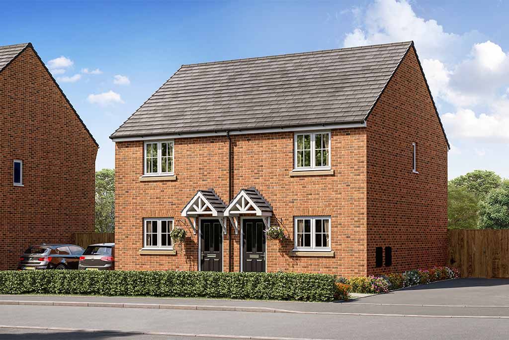 New home, 2 bed property for sale in "Halstead" at Station Road, Scalby, Scarborough YO13, £214,995