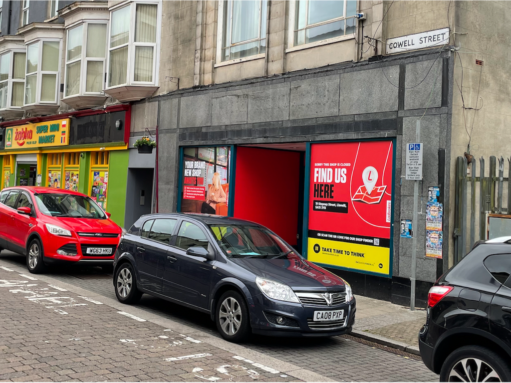 Retail premises to let in 23 Cowell Street, Llanelli SA15, £12,000 pa