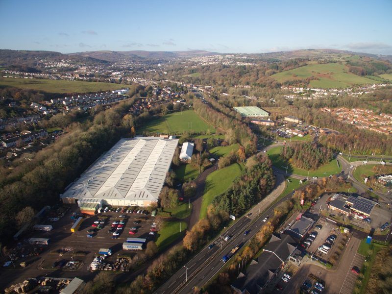 Industrial to let in Skewfields, Lower Mill, Pontypool, Torfaen NP4, Non quoting