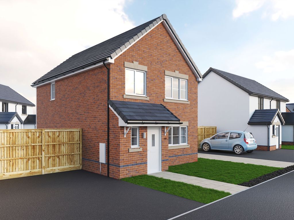 New home, 3 bed detached house for sale in The Moulton G, Cae Sant Barrwg, Pandy Road, Bedwas CF83, £296,995