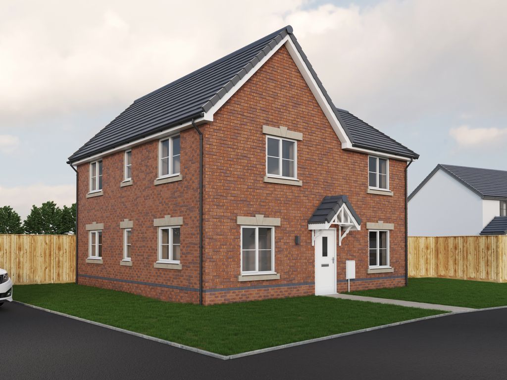 New home, 4 bed detached house for sale in Off Maesteg Road, Tondu CF32, £354,995