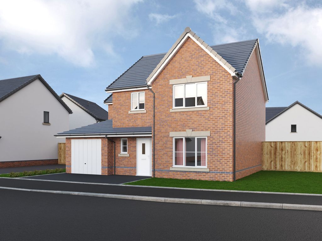 New home, 4 bed detached house for sale in Off Maesteg Road, Tondu CF32, £348,995