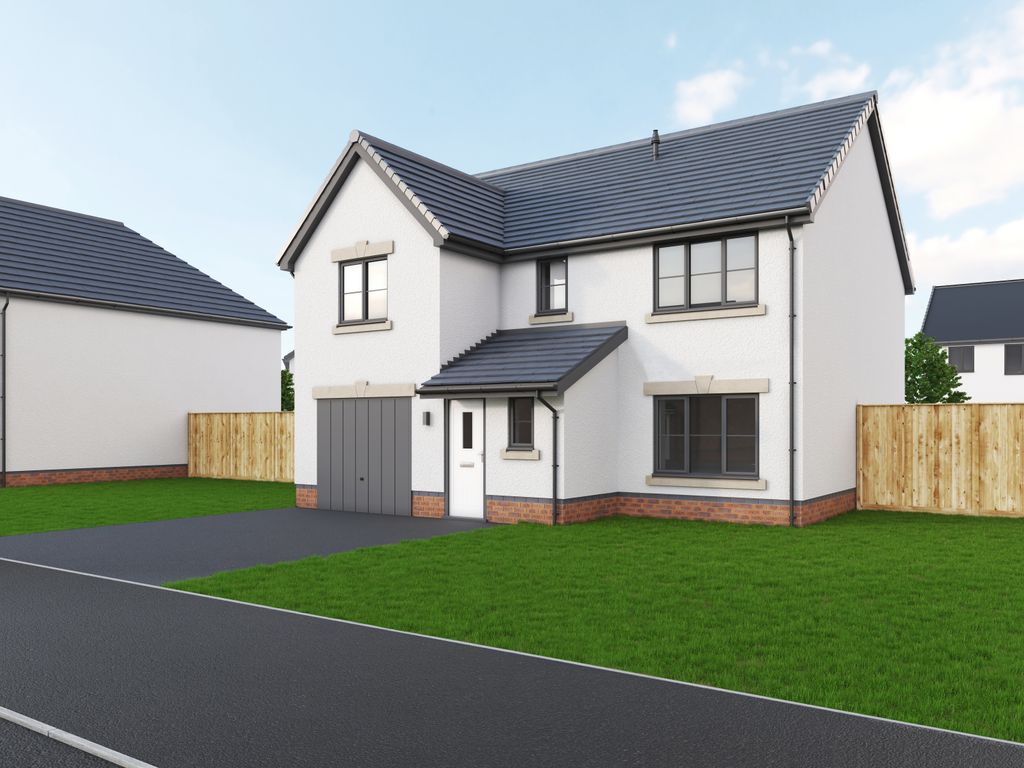 New home, 4 bed detached house for sale in Off Maesteg Road, Tondu CF32, £354,995