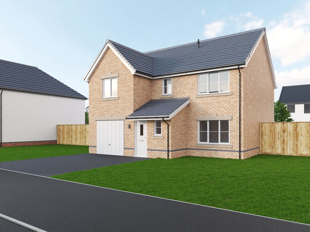 New home, 4 bed detached house for sale in Off Maesteg Road, Tondu CF32, £354,995