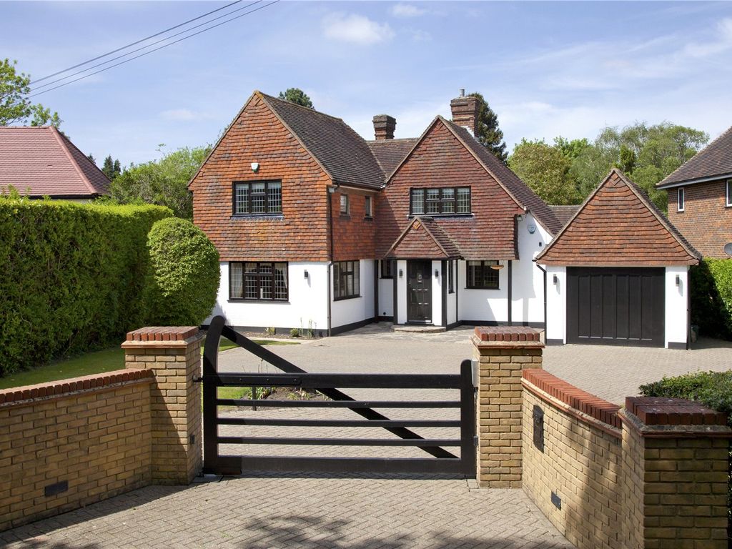 4 bed detached house for sale in Church Road, Chelsfield, Orpington, Kent BR6, £1,850,000