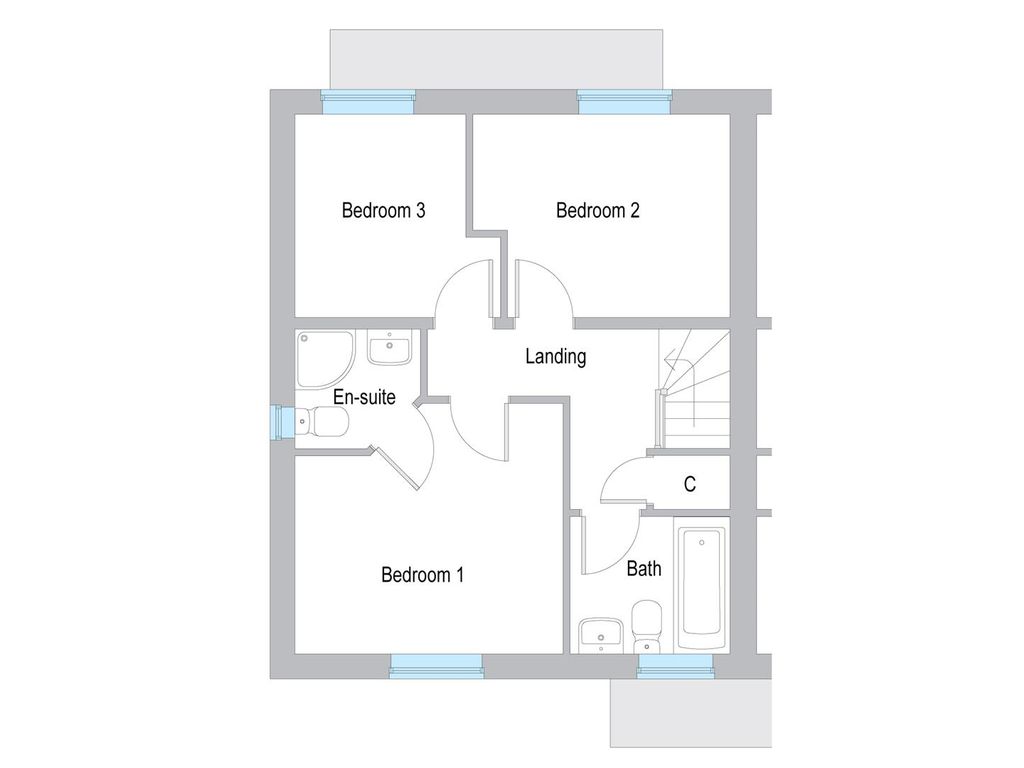 New home, 3 bed semi-detached house for sale in Plot 15, The Canterbury, The Sidings DN38, £151,960