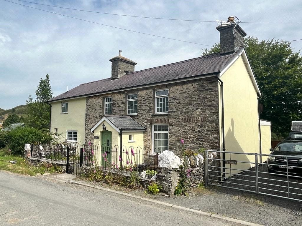 4 bed detached house for sale in Ystumtuen, Aberystwyth, Sir Ceredigion SY23, £350,000