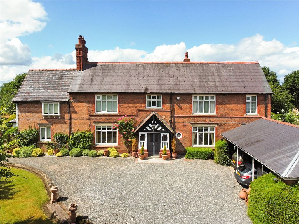 5 bed detached house for sale in Wirswall, Whitchurch, Shropshire SY13, £850,000