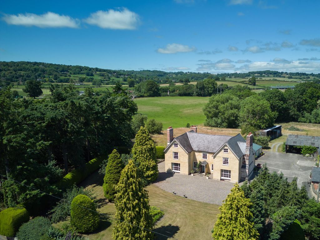 7 bed detached house for sale in Crickheath, Oswestry, Shropshire SY10, £1,350,000