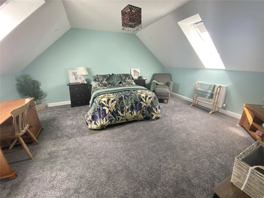 5 bed detached house for sale in Clos Y Fedw, Rhydargaeau, Carnarthen, Carmarthenshire SA32, £595,000