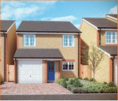New home, 4 bed detached house for sale in Wingate Road, Luton, Bedfordshire LU4, £440,000