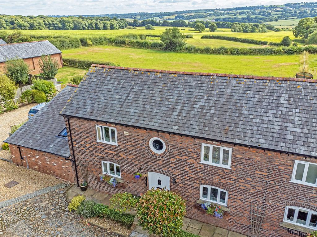 4 bed barn conversion for sale in Sutton Chancellor, Aston Lane, Sutton Weaver WA7, £625,000