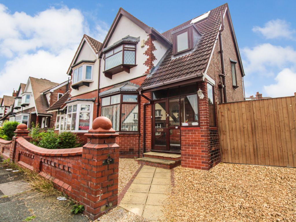 3 bed semi-detached house for sale in Burnside Drive, Burnage, Manchester M19, £350,000