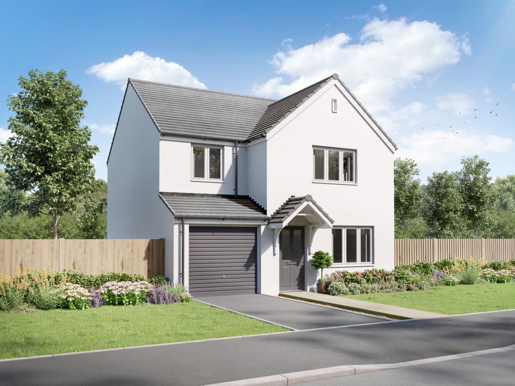 New home, 4 bed detached house for sale in "The Gisburn" at Bickland Hill, Falmouth TR11, £449,995