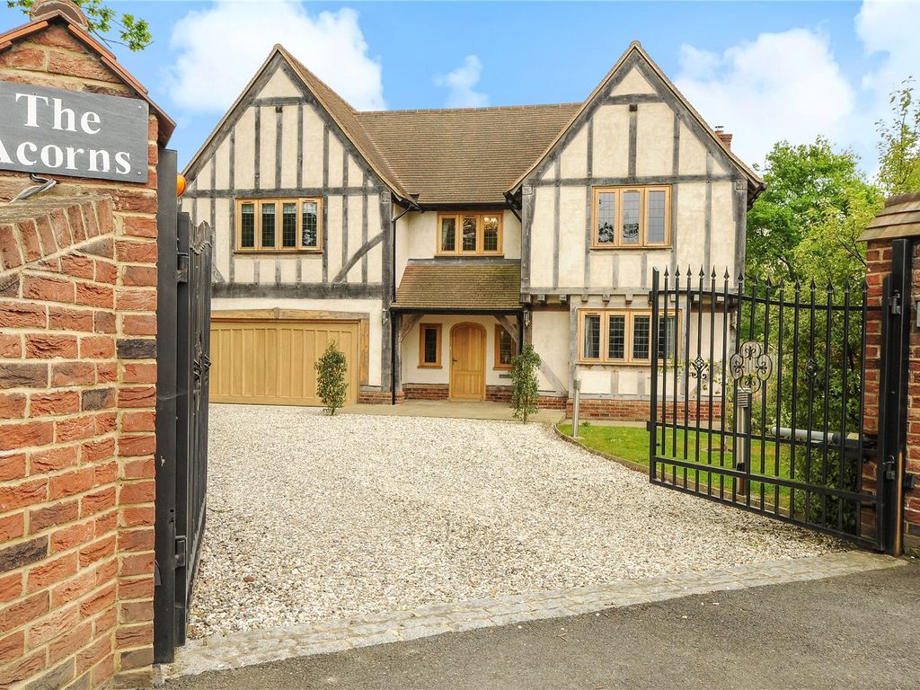 5 bed detached house to rent in Trumpsgreen Road, Virginia Water, Surrey GU25, £7,000 pcm