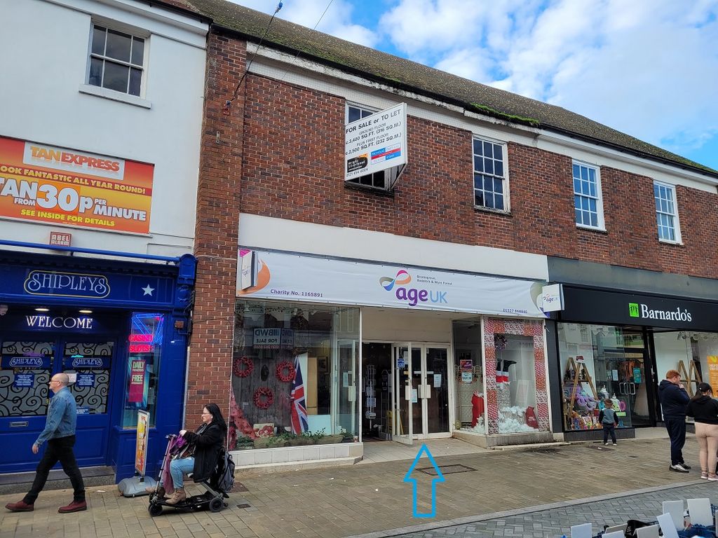 Retail premises to let in High Street, Bromsgrove B61, £35,000 pa