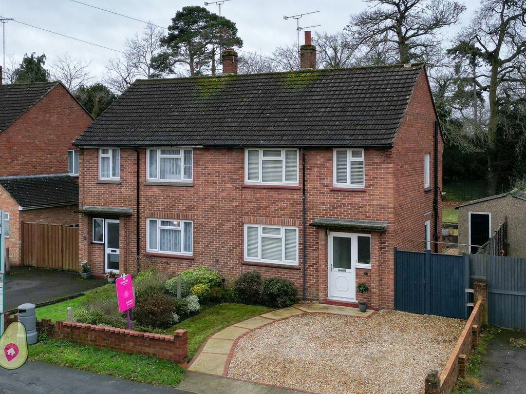 3 bed semi-detached house for sale in Park Road, Camberley, Surrey GU15, £450,000