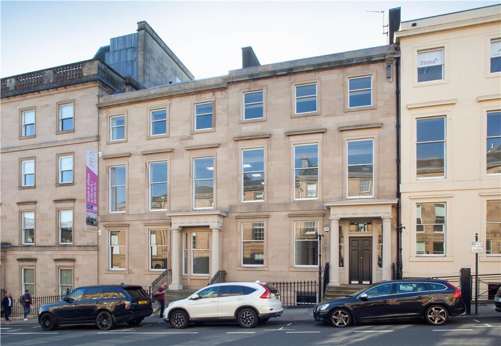 Office to let in 241/243 West George Street, Scotland, Glasgow, Lanarkshire G2, £84,042 pa