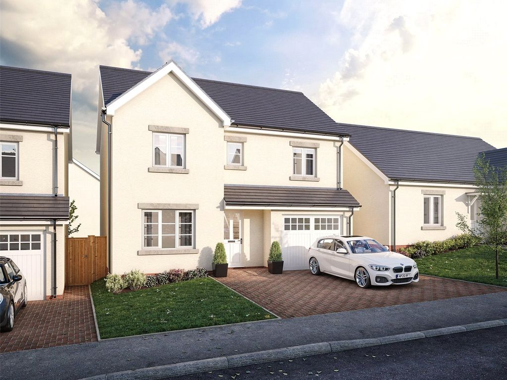 New home, 4 bed detached house for sale in Lingfield Gardens, Whitland SA34, £330,000