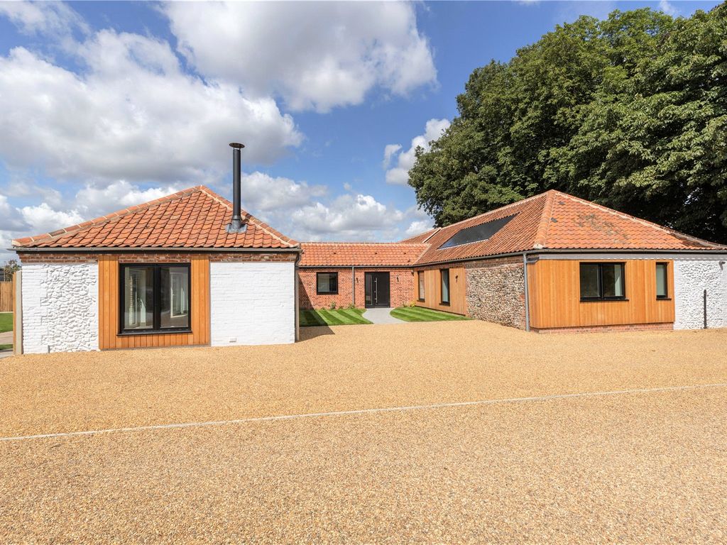 New home, 3 bed barn conversion for sale in Steading Mews, Plot 4, Hale Road, Ashill, Norfolk IP25, £625,000