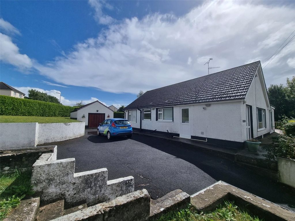 3 bed bungalow for sale in Hill View, Golden Hill, Pembroke, Pembrokeshire SA71, £415,000
