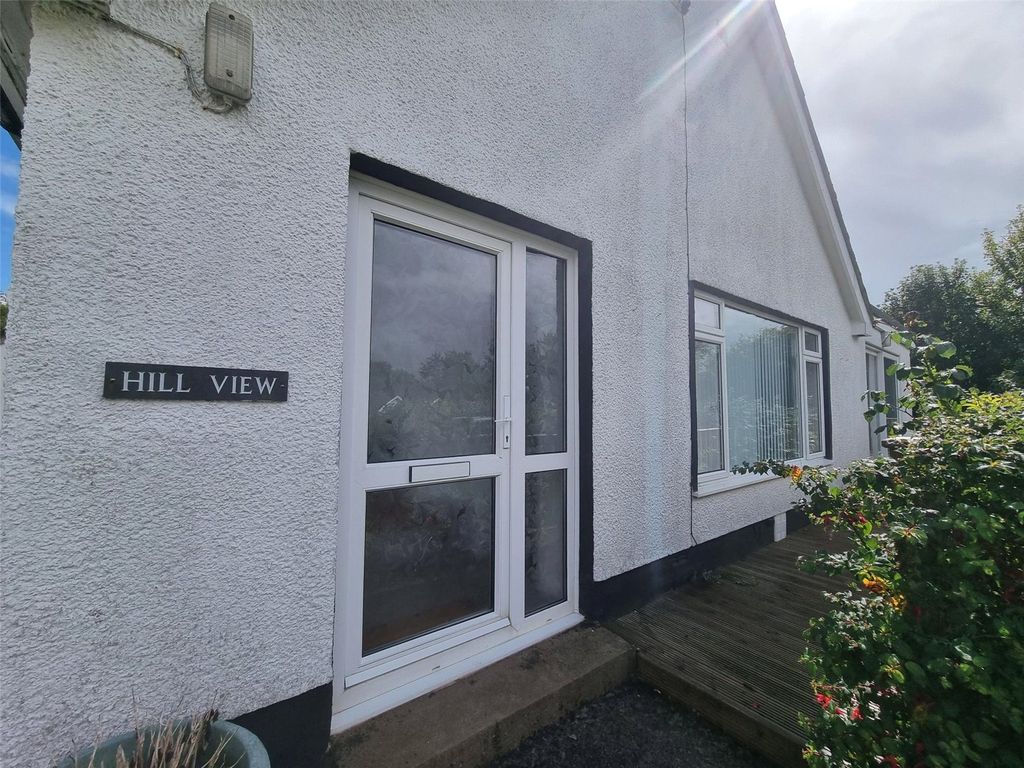 3 bed bungalow for sale in Hill View, Golden Hill, Pembroke, Pembrokeshire SA71, £415,000