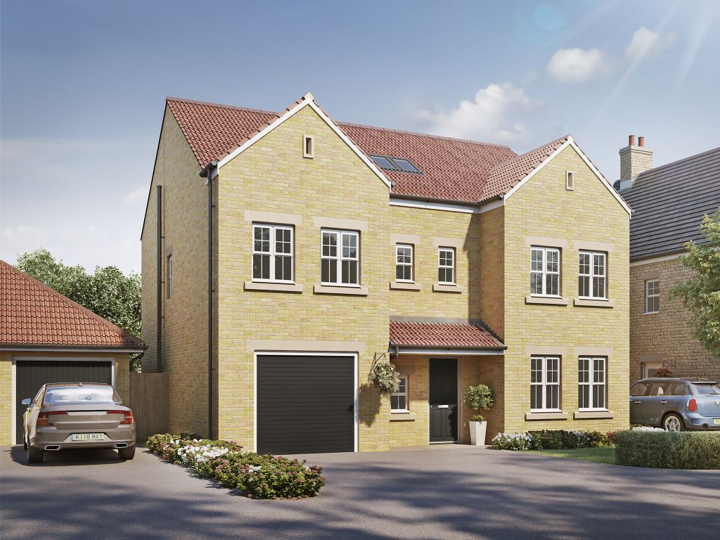 New home, 6 bed property for sale in "The Inglewood" at Parcevall Close, Beckwithshaw, Harrogate HG3, £640,000