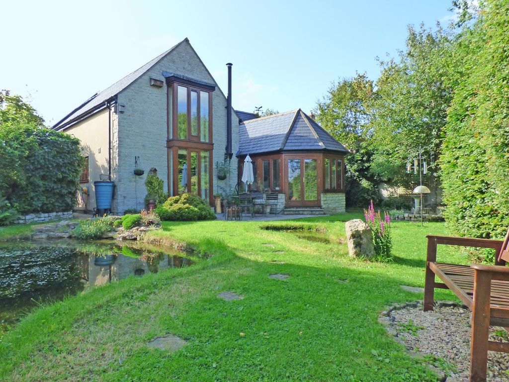4 bed link-detached house for sale in West Bourton Road, Bourton, Gillingham SP8, £600,000