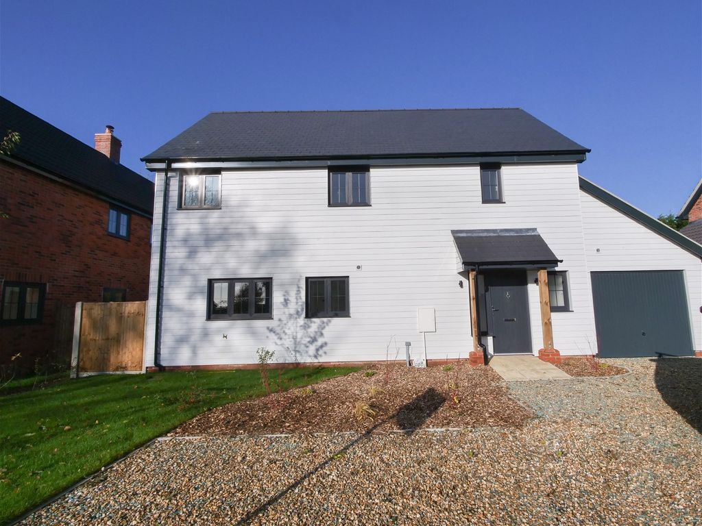 New home, 3 bed detached house for sale in Mill Road, Badingham, Suffolk IP13, £499,995