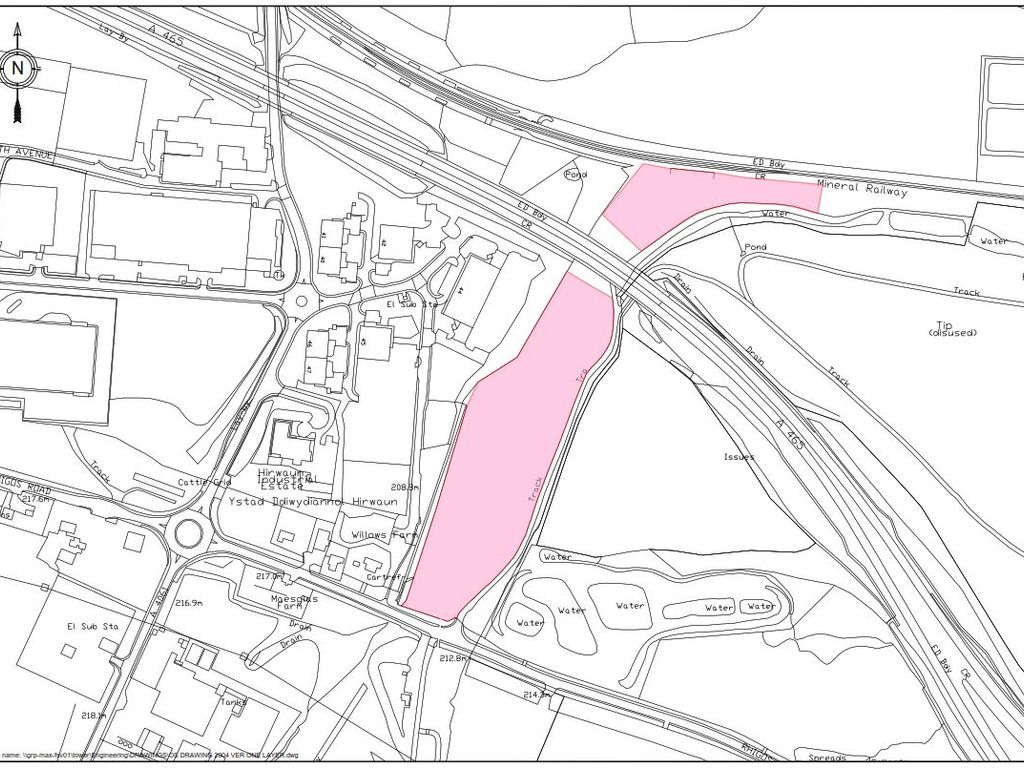 Industrial to let in Land At Rhigos Road, Hirwaun, Aberdare CF44, £25,000 pa