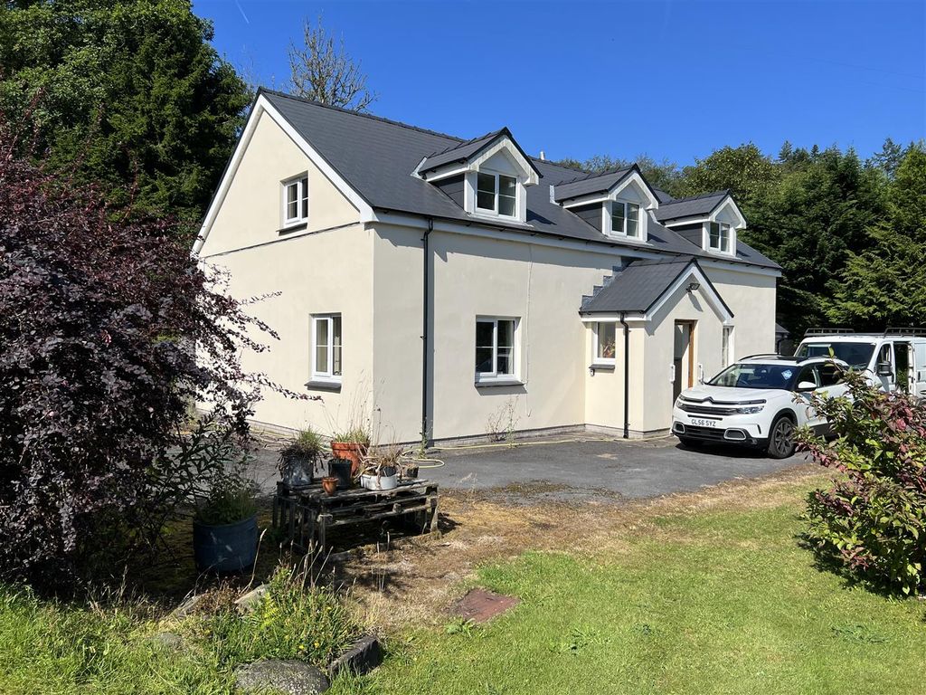 4 bed detached house for sale in Gwynfe, Llangadog SA19, £495,000