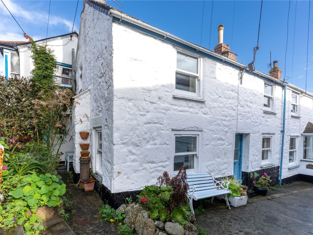 3 bed end terrace house for sale in Wellington Place, Mousehole TR19, £465,000