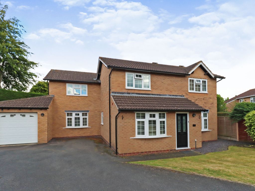 4 bed detached house for sale in Carlton Close, Shrewsbury SY3, £490,000
