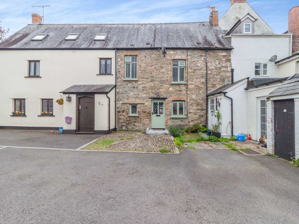 2 bed terraced house for sale in Old Market Street, Usk, Monmouthshire NP15, £340,000