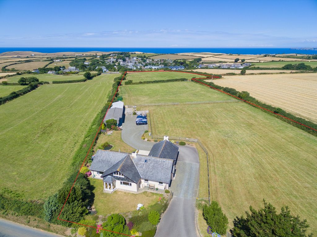 5 bed detached house for sale in St. Endellion, Port Isaac, Cornwall PL29, £1,000,000