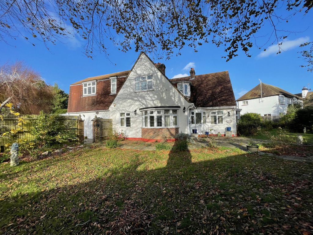 4 bed detached house for sale in Bushby Avenue, Rustington BN16, £850,000
