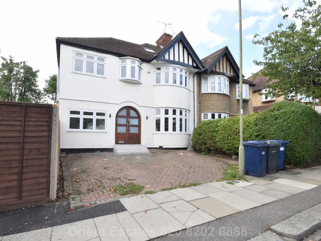 5 bed semi-detached house for sale in Meadow Drive, London NW4, £1,150,000