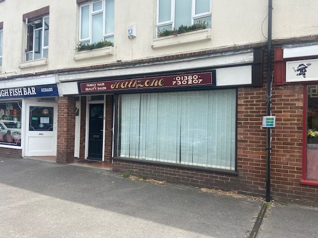 Retail premises to let in Eastleigh Road, Devizes SN10, £10,000 pa