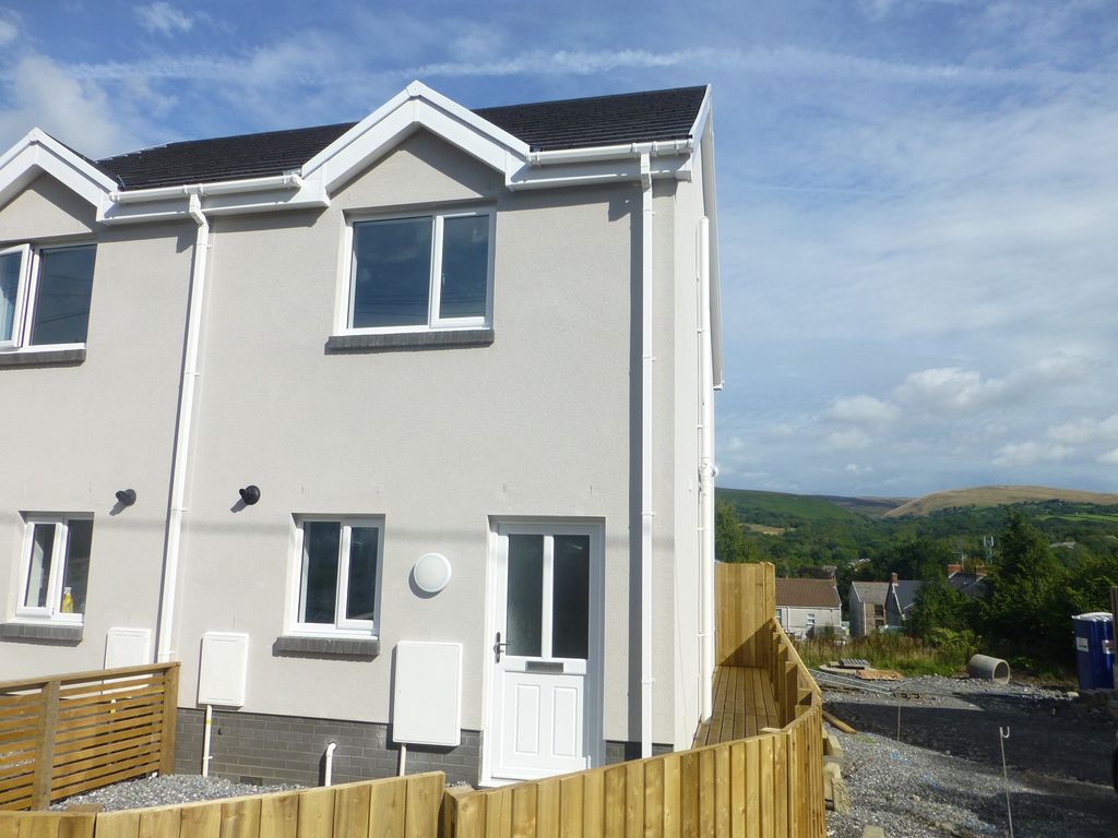 New home, 2 bed end terrace house for sale in Bishop Road, Garnant, Ammanford, Carmarthenshire. SA18, £144,950