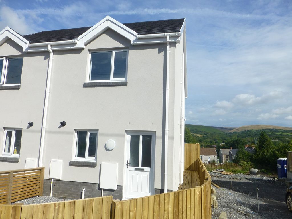 New home, 2 bed terraced house for sale in Bishop Road, Garnant, Ammanford, Carmarthenshire. SA18, £134,950