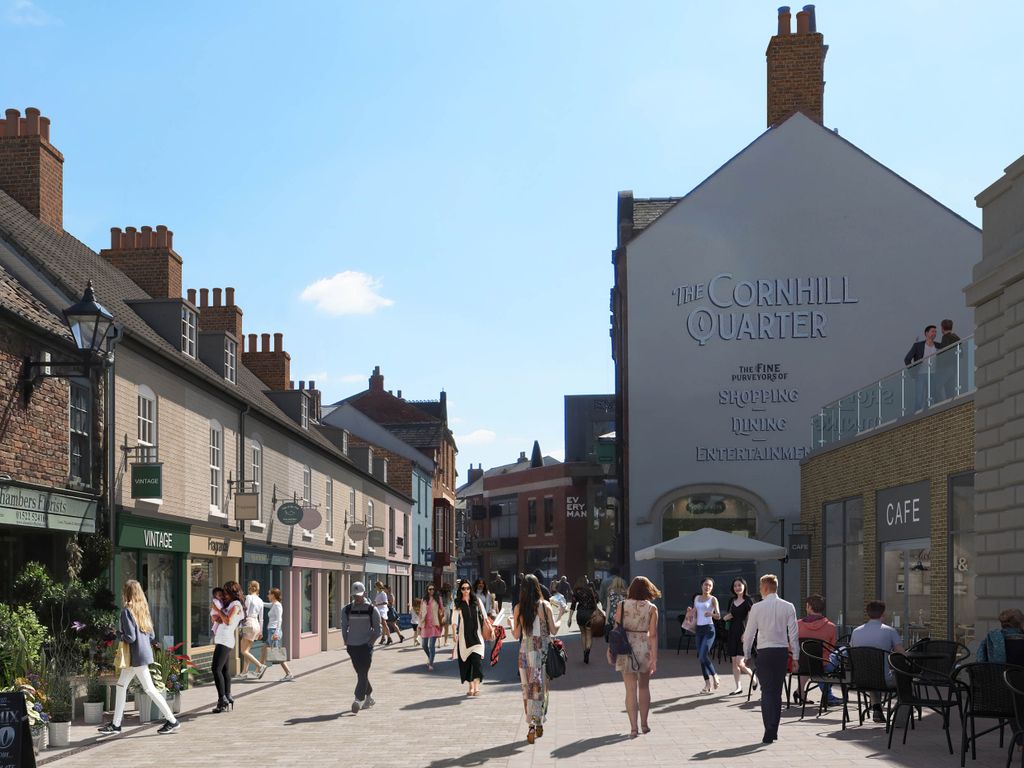 Retail premises to let in Sincil Street, Cornhill Quarter, Lincoln LN5, £15,000 pa