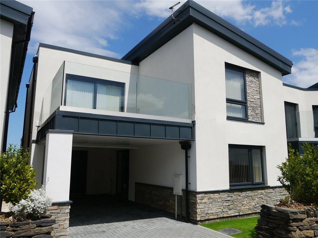 4 bed detached house for sale in Sea View Crescent, Perranporth, Cornwall TR6, £625,000