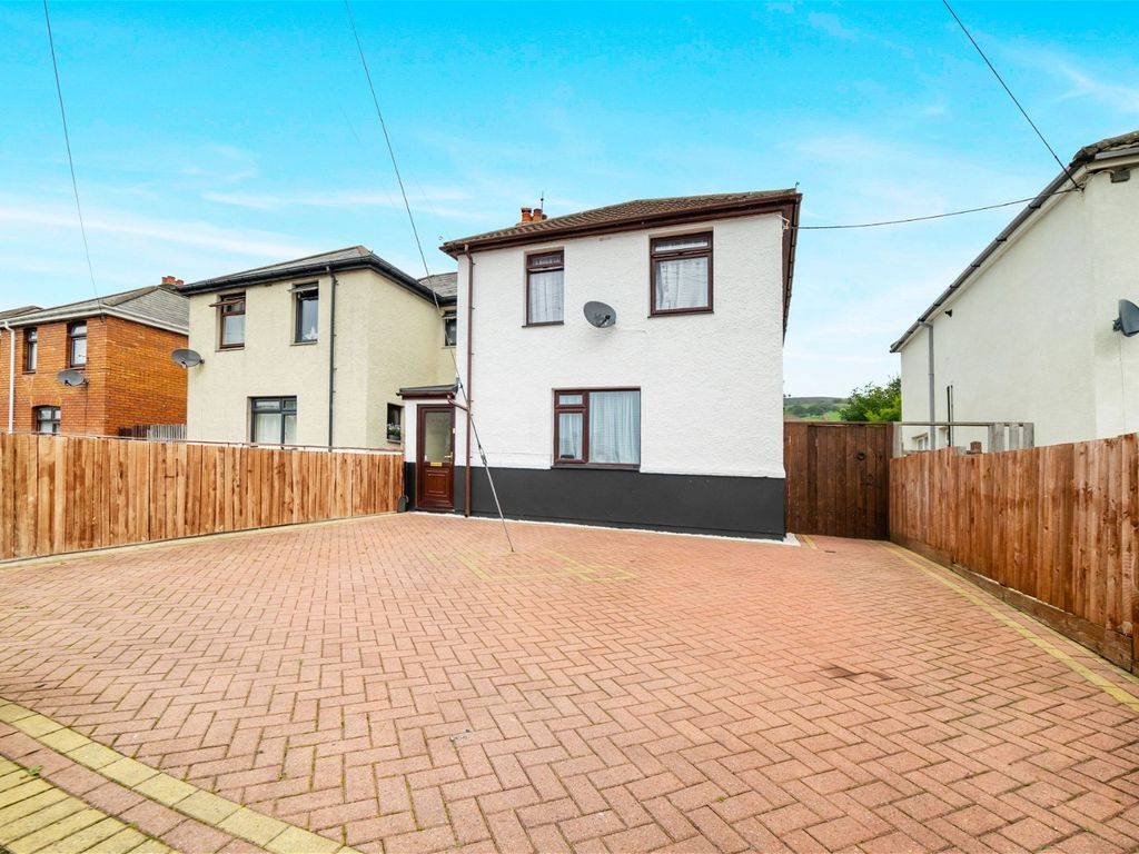 3 bed semi-detached house for sale in Hillside Terrace, Bedwas, Caerphilly CF83, £260,000