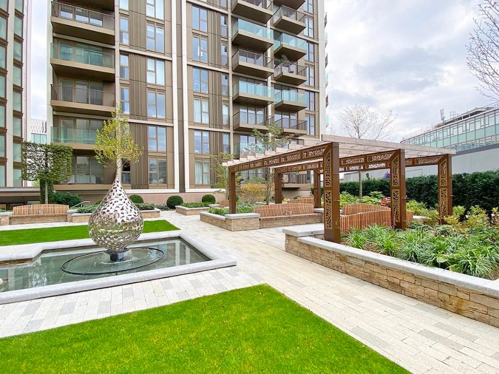 2 bed flat for sale in Belvedere Row Apartments, Fountain Park Way, London W12, £1,200,000