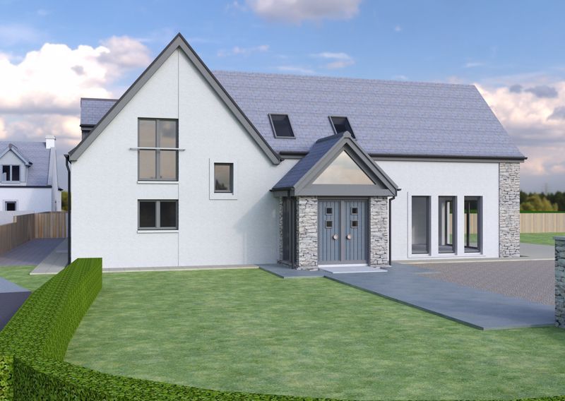 New home, 5 bed country house for sale in The Corraith, Low Wexford, Symington KA1, £725,000