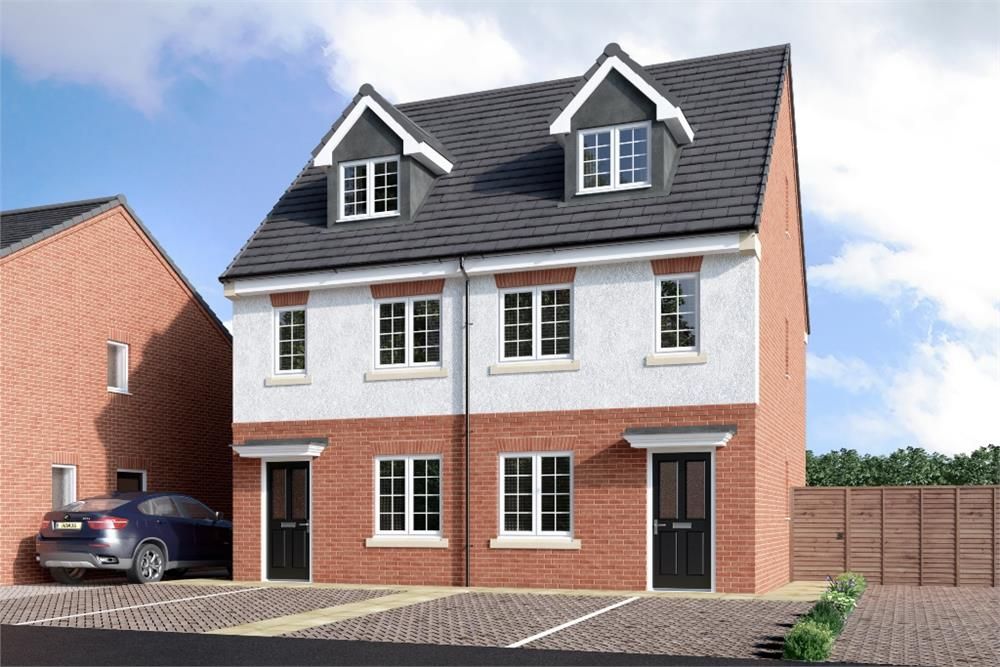 New home, 3 bed semi-detached house for sale in "Masterton" at Higher Road, Liverpool L26, £259,495